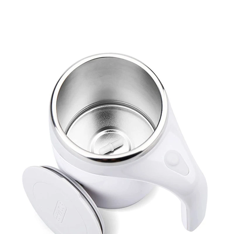 Automatic Stirring Cup Mug Rechargeable Portable Coffee Electric Stirring Stainless Steel Rotating Magnetic Home Drinking Tools - Image 5